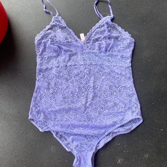 Purple lace body suit - Picture 1 of 2